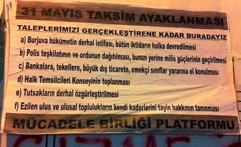 gezi talepler