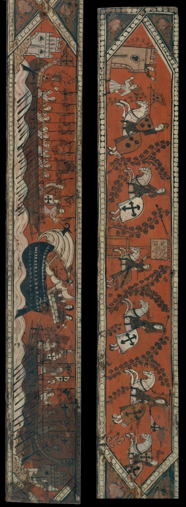 Ceiling_panel_with_knights,_galleys_and_a_boat_with_a_high_gunwale_-_Google_Art_Project